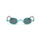 Blue/Leopard with Dark Lenses