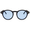 Black with Blue Lenses
