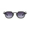 Black with Purple Lenses
