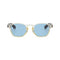 Transparent/Turtle with Blue Lenses