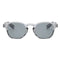 Transparent with Gray Lenses