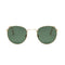 Gold with Green Lenses