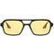 Black with Yellow Lenses