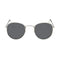Silver with Black Lenses